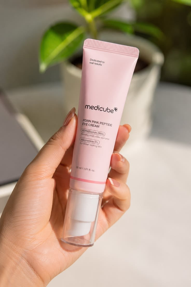 Medicube pink peptide eye cream