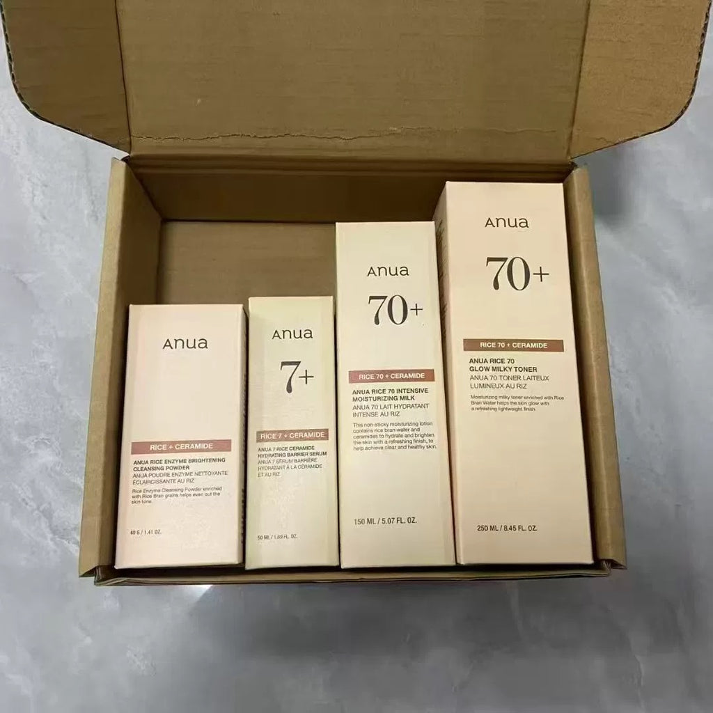 Anua Rice Essence 4-Piece Skincare Set