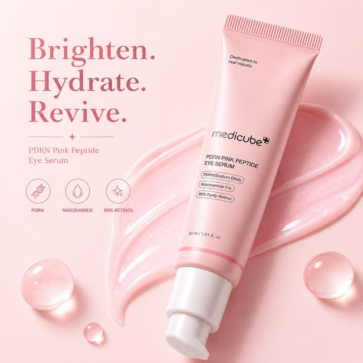 Medicube pink peptide eye cream