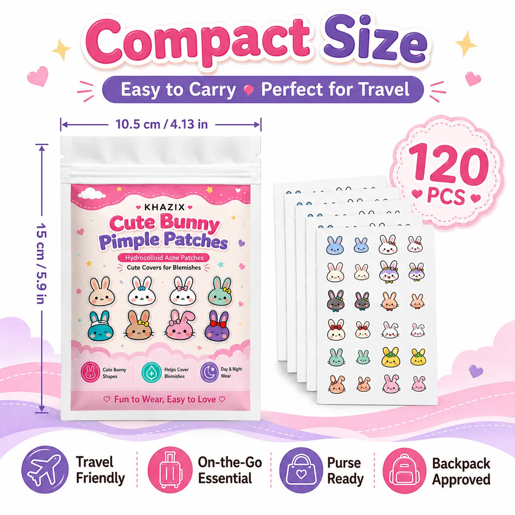 120pcs Cartoon acne patch, cute cat-shaped facial concealer acne patch, safe, non-toxic, gentle and non-irritating