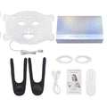 7Colors LED Face Mask with 110pcs Lamp Beads Photon Red Light Therapy Repair Skin Beauty Wireless Flexible Facial Masks