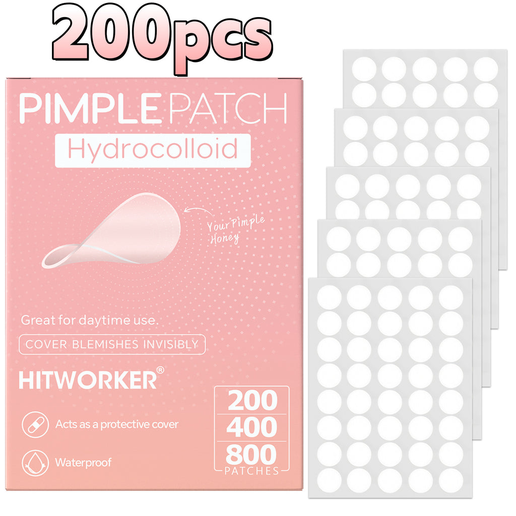 Pink Hydrocolloid Acne Patches